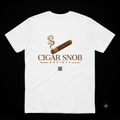 Cigar Snob Society w/Cigar Front & Back Tee